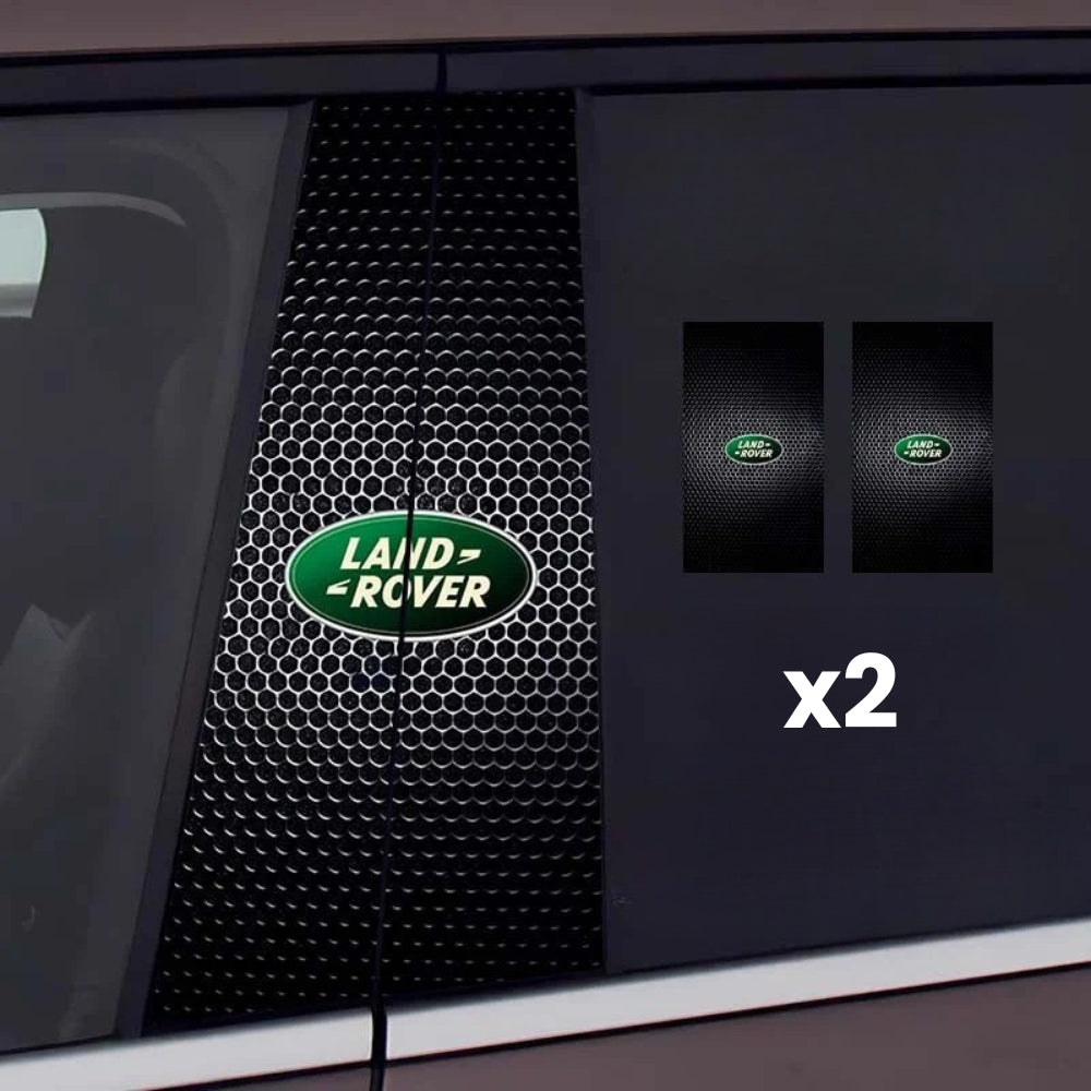 ロゴの 2x 車の窓のステッカー