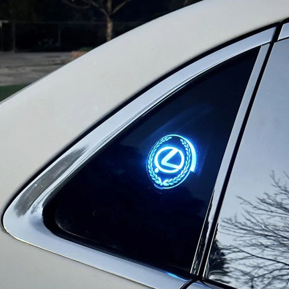 Ladattava LED-auton logo - Neonvaloefekti