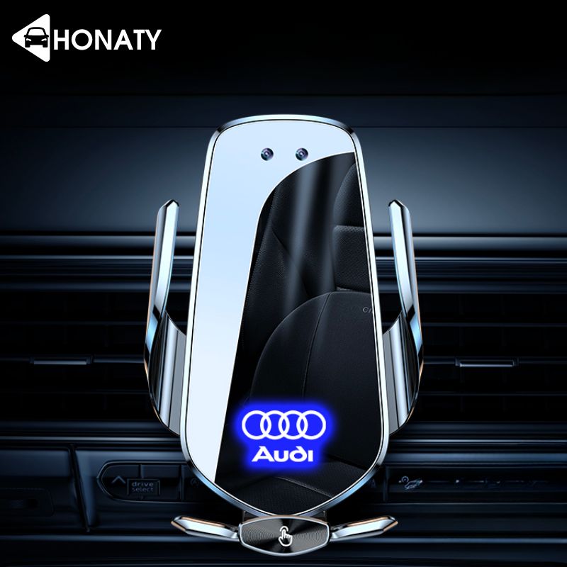 Holder med tilpasset trådløs opladning