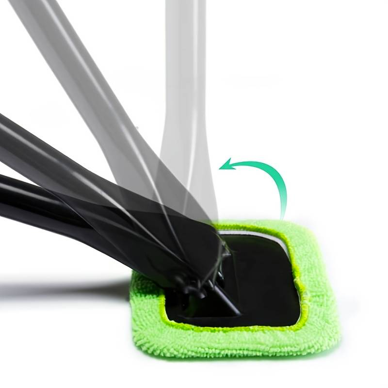 Brosse de nettoyage des vitres de voiture (2 microfibres incluses)
