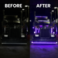 Ochi auto cu LED-uri - pachet de 2 bucăți